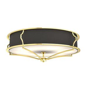 Plafon Stesso PL Gold / Nero L ORLICKI - 2873143936