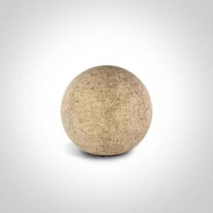 Stone 7072 dekoracyjna lampa ogrodowa E27 20W D28cm IP65 100-240V; akcesoria do montau w zestawie ONE LIGHT - 2873146122