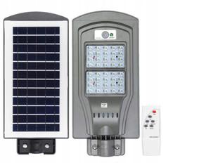 LAMPA ULICZNA LED LATARNIA SOLARNA 50W + PILOT - 2861170453