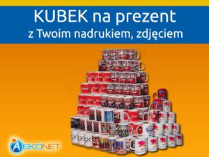 KUBEK na prezent - z imieniem, mikoaj, dzie babci, dziadka, walentynki, dzie kobiet, dzie chopaka, dzie ojca, dzie matki - 2873225581