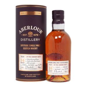 Whisky Aberlour 14YO 2nd fill sherry butt 58,7% 0,7l - 2861527262