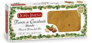 Turron de Cacahuete Blando Dona Jimena 150g - 2861527965