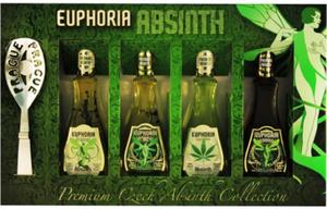 Zestaw miniaturek Absynt Euphoria 4x 0,05l - 2861528112