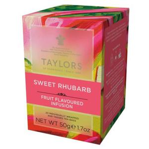Herbata Taylors of Harrogate Sweet Rhubarb 20 torebek 50g - 2861528437