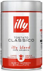 Kawa mielona Illy Classico Moka 250g w puszce - 2869499291