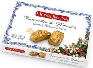 Turron Dona Jimena Turroncillos de Almendra 250g - 2866594399