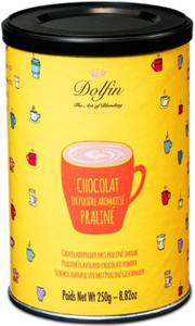 Czekolada pitna Dolfin Praline 250g w puszce - 2866594409