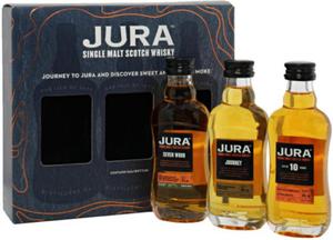 Zestaw miniaturek whisky Jura 10 YO/Journey/Seven Wood 3 x 0,05l - 2867314369