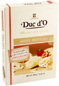 Trufle Duc d'O biaa czekolada truskawka 100g - 2867485318