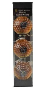 Zestaw Whisky Old St. Andrews Golfball 3x 0.05l - 2873931344