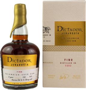 Rum Dictador Jeraquia Fino 37YO 1983 46% 0,7l - 2869706155