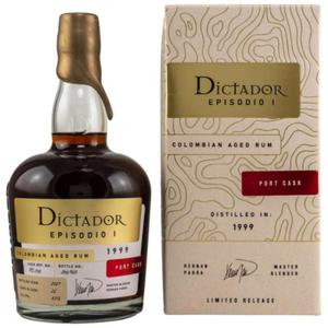 Rum Dictador Episodio I 22 YO Port Cask 1999 0.7l 43% - 2872264542