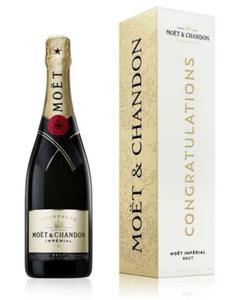 Szampan Mot & Chandon Brut Imperial Congratulations Box 0,75l w kartoniku - 2874102626