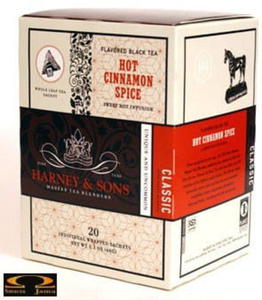 Herbata Harney & Sons Cinnamon Spice w kartoniku, piramidki 20 szt. - 2858335590