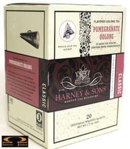 Herbata Harney & Sons Pomogranate Oolong, kartonik piramidki 20 szt. - 2832351804