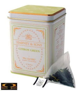 Herbata Harney & Sons Citron Green,puszka piramidki 20 szt. - 2832351868