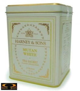 Herbata Harney & Sons Mutan White, puszka piramidki 20 szt.