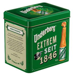 Underberg - niemiecki bitter 12x0,02l w ozdobnej puszce - 2832352645