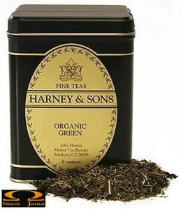 Herbata Harney & Sons Organic Green with Citrus & Gingko, puszka liciasta 114g - 2832352846