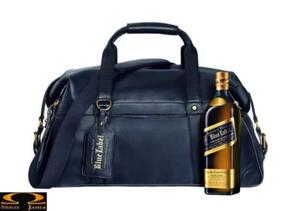 Whisky Johnnie Walker Blue Label 0,7l w skrzanej torbie - 2832353026