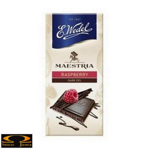 Czekolada E. Wedel Maestria Raspberry Dark 55%, 100g - 2832353081