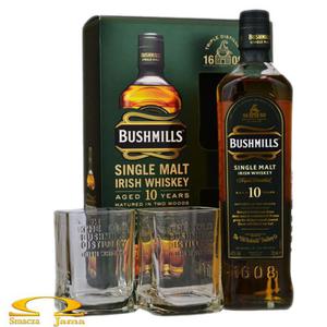 Whisky Bushmills Malt 10YO 40% 0,7l + szklanki - 2832353448