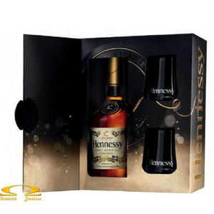 Koniak Hennessy VS EOY GiftBox 2014 0,7l + 2 szklanki - 2832353468