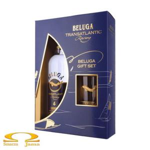 Wdka Beluga Racing Noble Russian Vodka 0,7l + szklanka - 2872476365