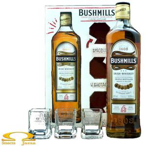 Whisky Bushmills Original 40% 0,7 l + 3 kieliszki - 2832354625