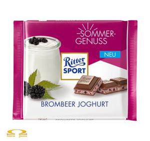 Czekolada Ritter Sport Brombeer Joghurt 100g - 2834922273