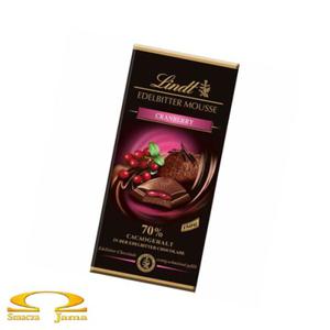 Czekolada Lindt Edelbitter Mousse Cranberry 150g - 2861524868