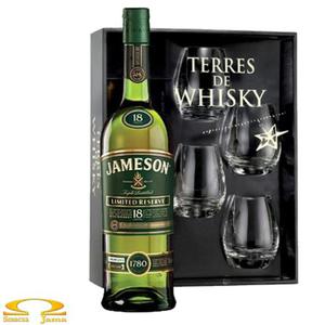 Whiskey Jameson 18 YO Terres de Whisky 0,7l +4 szklanki - 2858336015