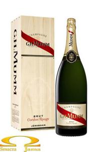 Szampan G.H. Mumm Brut Cordon Rouge 3l w drewnianej skrzyni - 2858336144