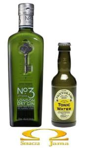Gin London Dry No 3 0,7l + Napj Fentimans Tonic Water 0,2l GRATIS - 2858336279