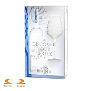 Wdka Belvedere 0,7l z kieliszkiem Spritz - 2861525420