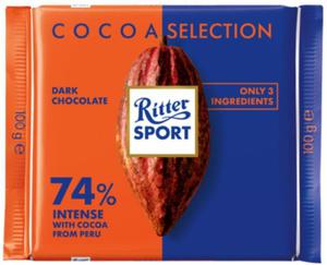 Czekolada Ritter Sport 74% kakao z Peru 100g - 2861525856