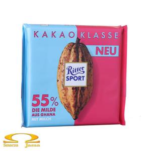 Czekolada Ritter Sport 55% kakao z Ghany 100g - 2861525857