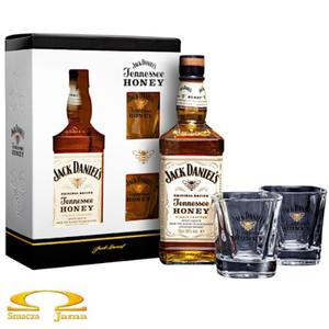 Likier Jack Daniel's Honey 0,7l + 2 szklanki - 2861526127