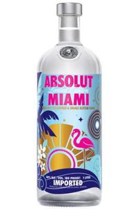 Wdka Absolut Miami 40% 1l - 2861526790