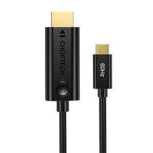 Kabel USB-C do HDMI Choetech CH0019 1.8m (czarny) - 2872983835