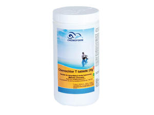 CHEMOCHLOR T TABLETKI - 20 g / 1 kg - CHLOR DO BASENU CHEMIA CHEMOFORM - 2832986048