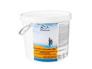 CHEMOCHLOR T TABLETKI - 200 g / 3 kg - CHLOR DO BASENU CHEMIA CHEMOFORM - 2832986051