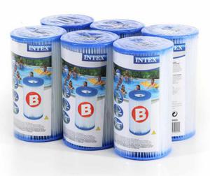 6 x FILTR PAPIEROWY DO POMPY BASENOWEJ TYP B - INTEX 29005 - 2860039845