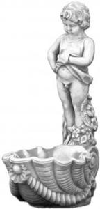 Figura ogrodowa betonowa dziecko z donic 73cm