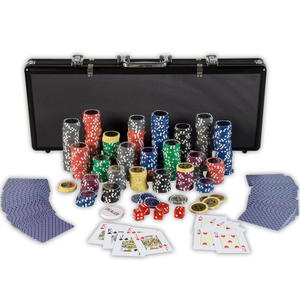 Poker nominay etonw 500 sztuk Zestaw pokerowy z walizk - 2822823872