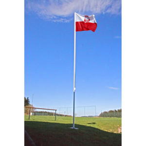 Maszt flagowy aluminiowy 6,5m - wysoki maszt do flagi - 2822825015