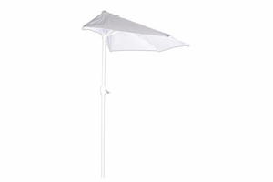 Parasol ogrodowy pokrgy biay szeroko 270cm - 2822825137