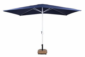 Parasol prostoktny z korb ciemnoniebieski 2x3m - 2822825139