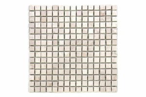 Mozaika kamienna marmurowa Divero kremowa 30x30 cm - 2822828148
