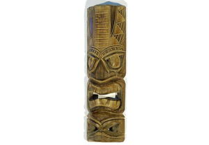Maska na cian TIKI 50cm lite drewno,rcznie wykonane - 2822821120